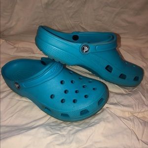 Blue Crocs